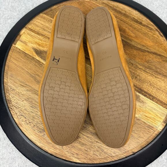 Birdies Flats Women's 9.5 The Vesper Toffee Brown Suede Slip On Shoes - Picture 6 of 6